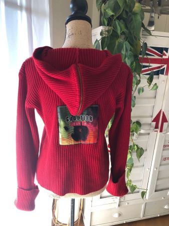 Strick Pullover mit Kapuze « JEAN-PAUL GAULTIER »
